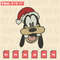 Goofy Santa Hat Christmas Embroidery File, Christmas Embroidery Designs, Machine Embroidery Design Files.png