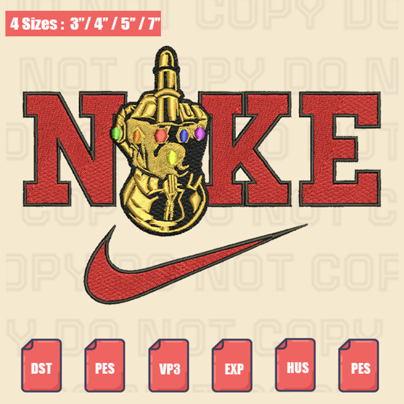 Infinity Gauntlet x Nike Embroidery Designs , Marvel Embroidery File , File for Embroidery Machine.png