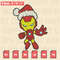Iroman Santa Christmas Embroidery File, Christmas Embroidery Designs, Machine Embroidery Design Files.png