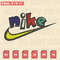 Nike 2 Outlines Slim Embroidery File, Nike Embroidery Designs, Machine Embroidery Design Files.png