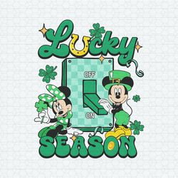 Mickey And Minnie Lucky Season PNG