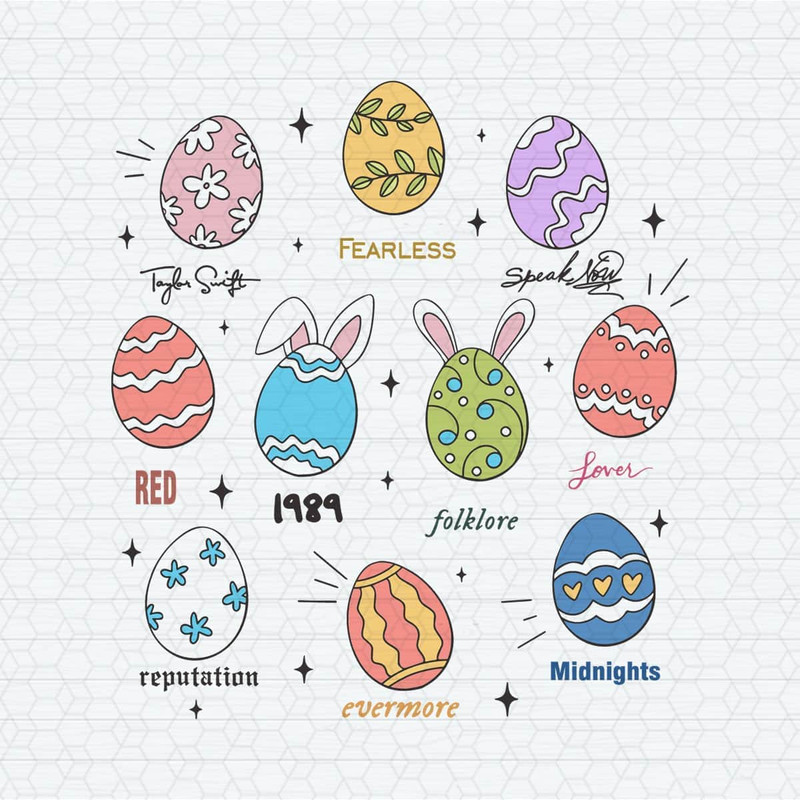 In My Peep Era Retro Easter Taylor Swift Albums SVG.jpeg