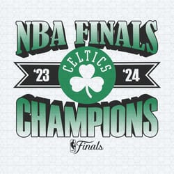 nba finals champions 2024 celtics svg