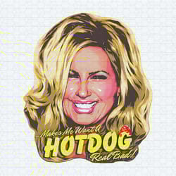 legally blonde makes me want a hot dog real bad png