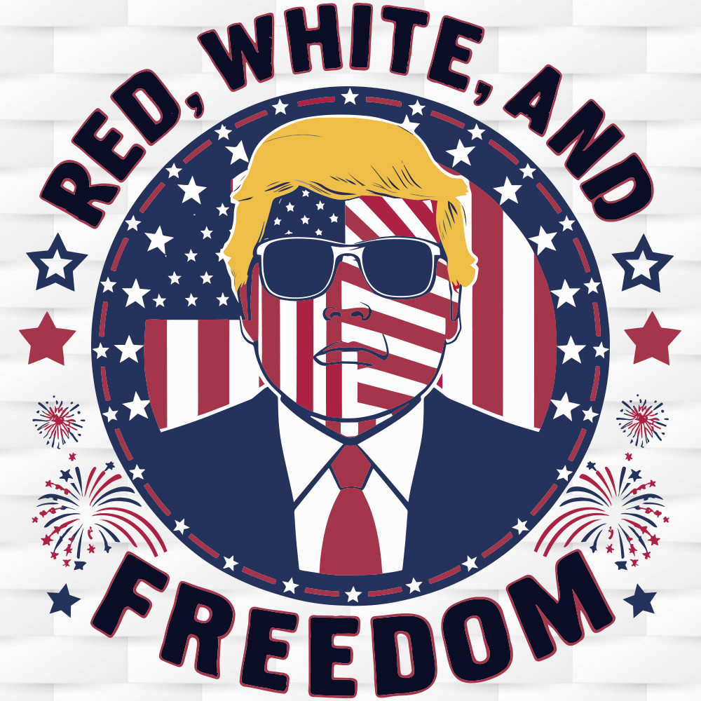 Trump 4th Of July Red White And Freedom SVG Support Trump 2024.jpg