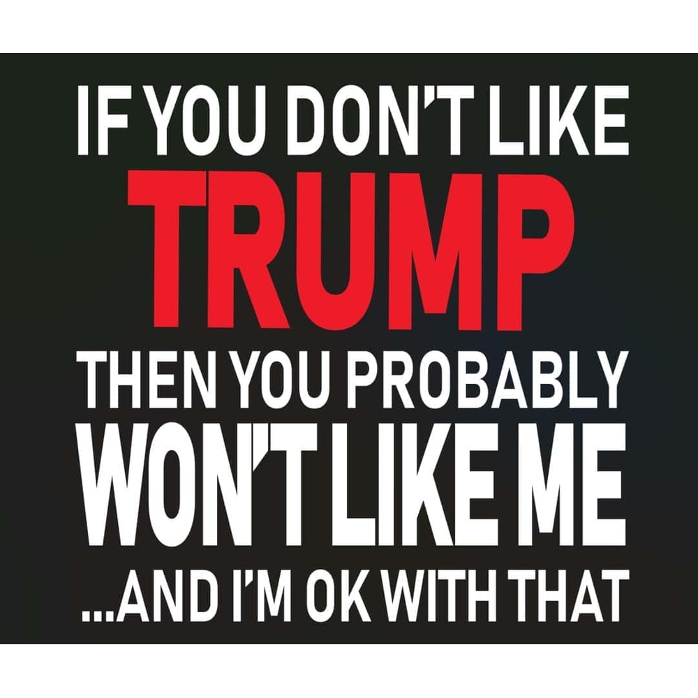 Trump Simple Design - If You Don't Like Trump then You Probably Won't Like Me SVG.jpg
