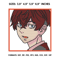 Chifuyu Matsuno Embroidery Design File, Tokyo Revengers Anime Embroidery Design, Machine Embroidery, Anime Pes Design.png