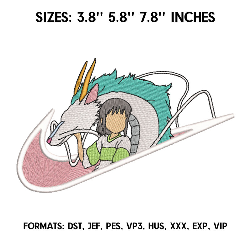 Chihiro Embroidery Design File, Spirited Away Anime Embroidery Design, Machine embroidery file. Ghibli embroidery design.png