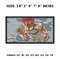 Hanma Baki Embroidery Design File, Baki Hanma Anime Embroidery Design, Machine Embroidery Dst. Nike Baki The Grappler 4.png