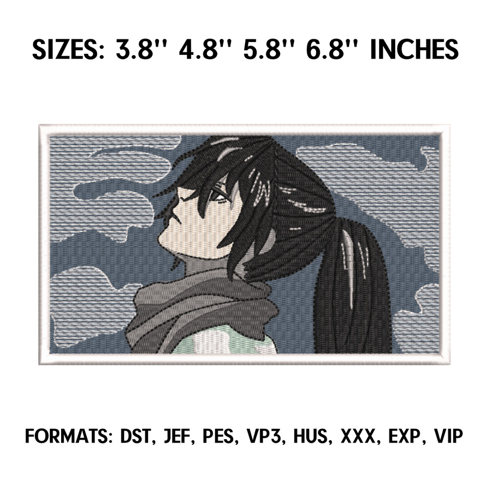 Hyakkimaru Embroidery Design File, Dororo Anime Embroidery Design, Machine embroidery, Anime Pes Design Brother.png