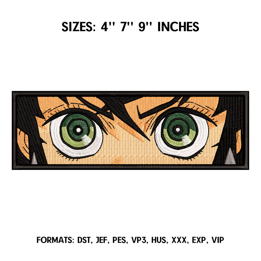 Inosuke Hashibira Embroidery Design File, Kimetsu no yaiba Anime, Machine Embroidery Design, Demon Slayer Embroidery.png