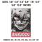 Katsuki Bakugo Embroidery Design File, My Hero Academia Anime Embroidery Design, Bakugo Machine embroidery pattern..png