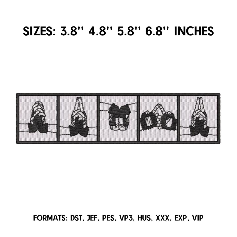 Naruto Symbols Embroidery Design File, Naruto Anime Embroidery Design, Machine embroidery, Anime Pes Design Brother.png