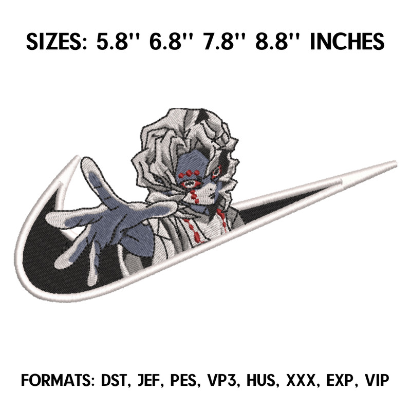 Nike Rui Embroidery Design File Kimetsu no yaiba Anime Embroidery Design Machine  Design Pes Dst. Demon Slayer.png