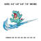 Totodile Embroidery Design File, Pokemon Anime Embroidery Design, Machine Enbroidery Anime Pes Design Brother.png