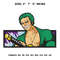Zoro Embroidery Design File One Piece Anime Embroidery Design Machine  Design Pes Dst. Swoosh Roronoa Zoro embroidery 8.png