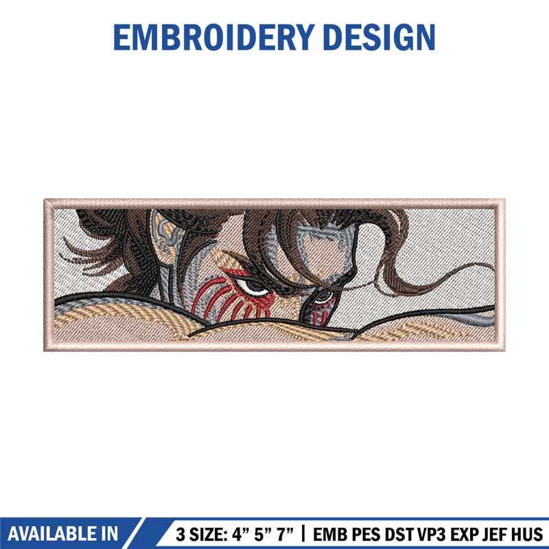 Eren Fallen Angel embroidery design, Aot embroidery, Anime design, Embroidery shirt, Embroidery file, Digital download.jpg