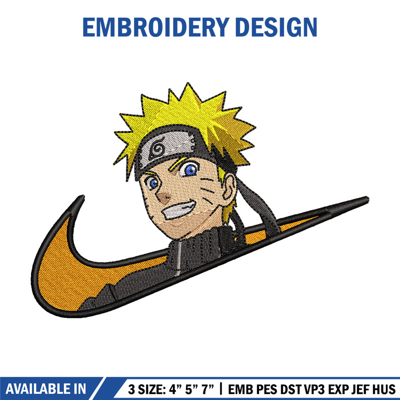 Naruto smile Nike embroidery design, Naruto embroidery, Nike design, anime design, anime shirt, Digital download.jpg