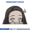 Nezuko cute embroidery design, Nezuko embroidery, Embroidery shirt, Embroidery file, Anime design, Digital download.jpg