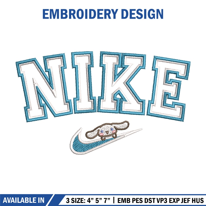 Nike bunny embroidery design, Nike embroidery, Anime design, Embroidery shirt, Embroidery file, Digital download.jpg