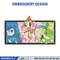 Starter Gen 4 embroidery design, Pokemon embroidery, Anime design, Embroidery shirt, Embroidery file, Digital download.jpg