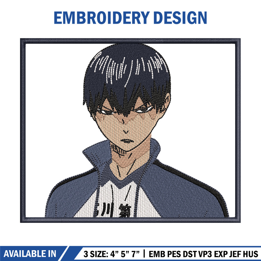 Tobio box embroidery design, Haikyuu embroidery, Anime design, Embroidery shirt, Embroidery file,Digital download.jpg