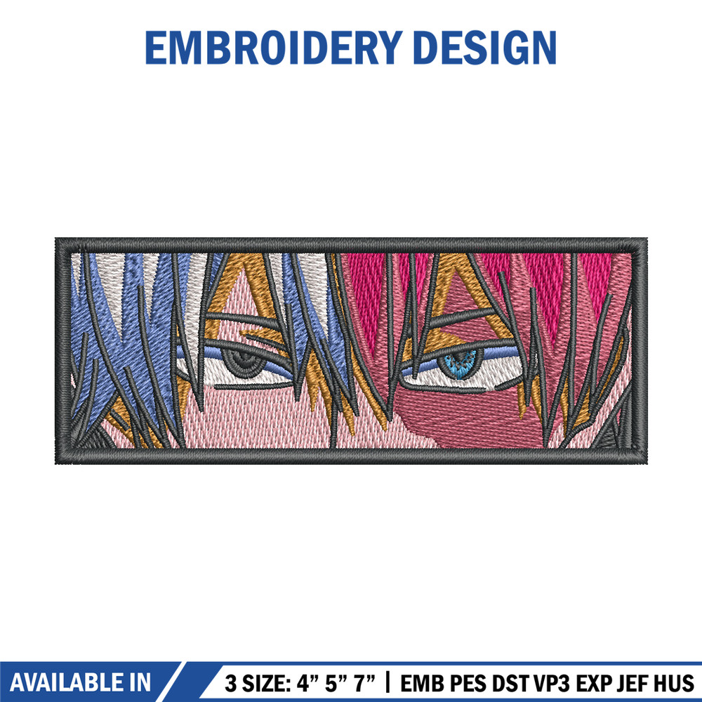Todoroki eyes embroidery design, Mha embroidery, Embroidery shirt, Embroidery file, Anime design, Digital download.jpg