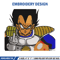Vegeta saiyan embroidery design, Dragonball embroidery, Anime design, Embroidery shirt, Embroidery file, Digital downloa.jpg
