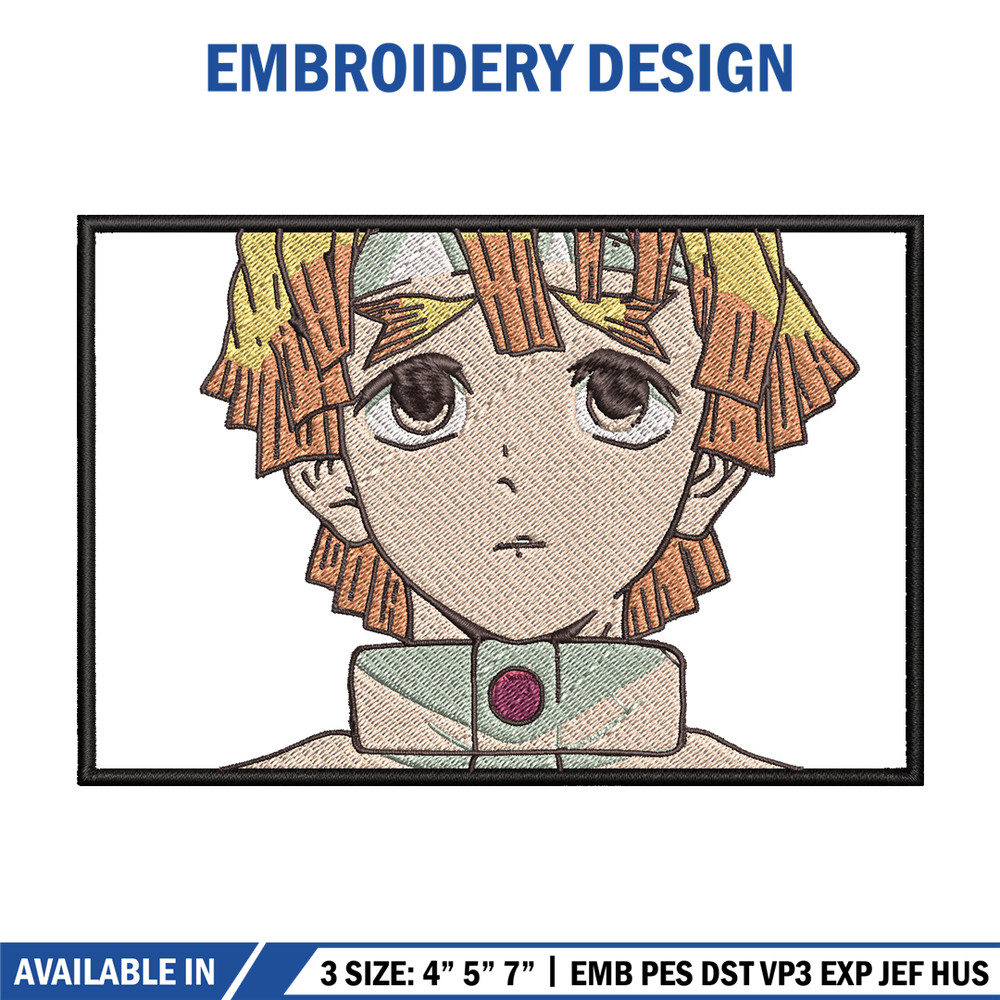 Zenitsu  embroidery design, Zenitsu embroidery, Anime design, Embroidery shirt, Embroidery file, Digital download.jpg