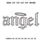 Angel Letter Embroidery Design File, Cutie Embroidery Design, Machine embroidery pattern..png