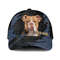 American Bully Jean Background Custom Name & Photo Dog Cap - Classic Baseball Cap All Over Print - Gift For Dog Lovers 1.jpg