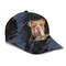 American Bully Jean Background Custom Name & Photo Dog Cap - Classic Baseball Cap All Over Print - Gift For Dog Lovers 2.jpg