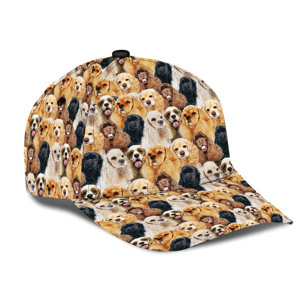 American Cocker Spaniel Cap - Hats For Walking With Pets - Dog Hats Gifts For Friends 2.jpg