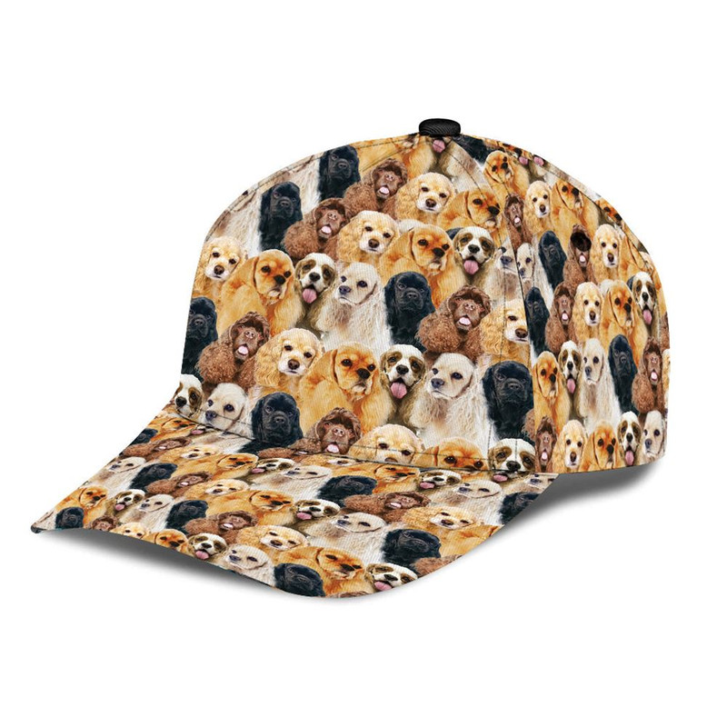 American Cocker Spaniel Cap - Hats For Walking With Pets - Dog Hats Gifts For Friends 3.jpg