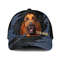 Bloodhound Jean Background Custom Name & Photo Dog Cap - Classic Baseball Cap All Over Print - Gift For Dog Lovers 1.jpg