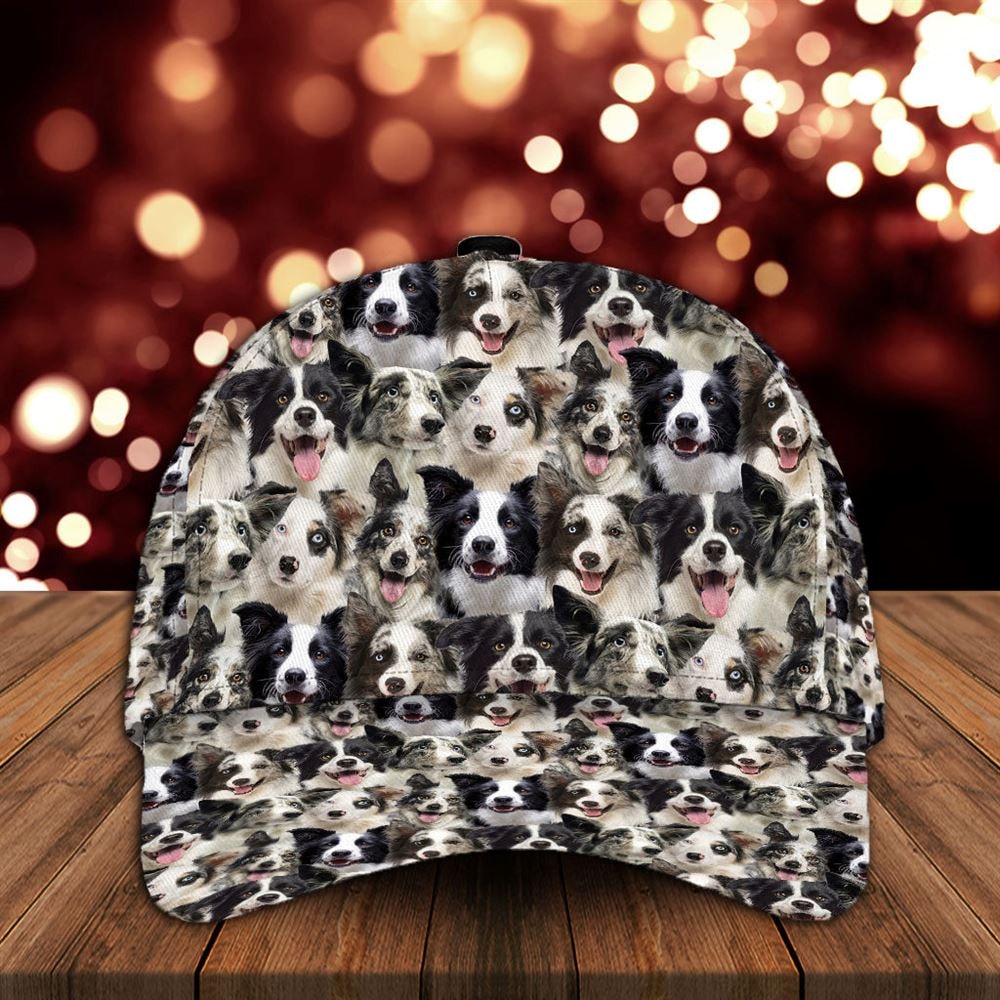 Border Collie Cap - Caps For Dog Lovers - Dog Hats Gifts For Relatives 1.jpg