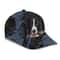 Border Collie Jean Background Custom Name & Photo Dog Cap - Classic Baseball Cap All Over Print - Gift For Dog Lovers 2.jpg