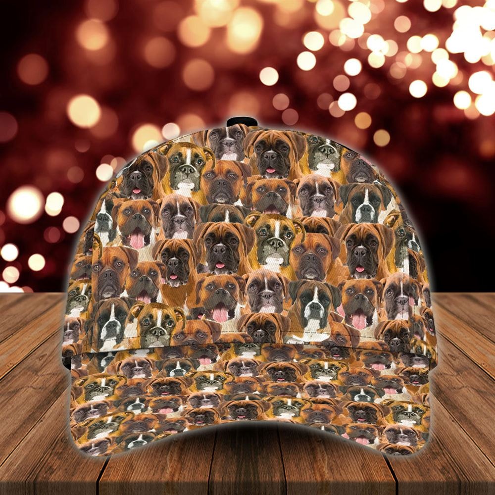 Boxer Cap - Caps For Dog Lovers - Dog Hats Gifts For Friends 1.jpg