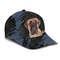 Bullmastiff Jean Background Custom Name & Photo Dog Cap - Classic Baseball Cap All Over Print - Gift For Dog Lovers 2.jpg