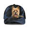 Cairn Terrier Jean Background Custom Name & Photo Dog Cap - Classic Baseball Cap All Over Print - Gift For Dog Lovers 1.jpg