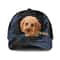 Cockapoo Jean Background Custom Name & Photo Dog Cap - Classic Baseball Cap All Over Print - Gift For Dog Lovers 1.jpg