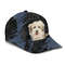 Coton De Tulear Jean Background Custom Name & Photo Dog Cap - Classic Baseball Cap All Over Print - Gift For Dog Lovers 2.jpg