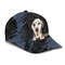 Dalmatian Jean Background Custom Name & Photo Dog Cap - Classic Baseball Cap All Over Print - Gift For Dog Lovers 2.jpg