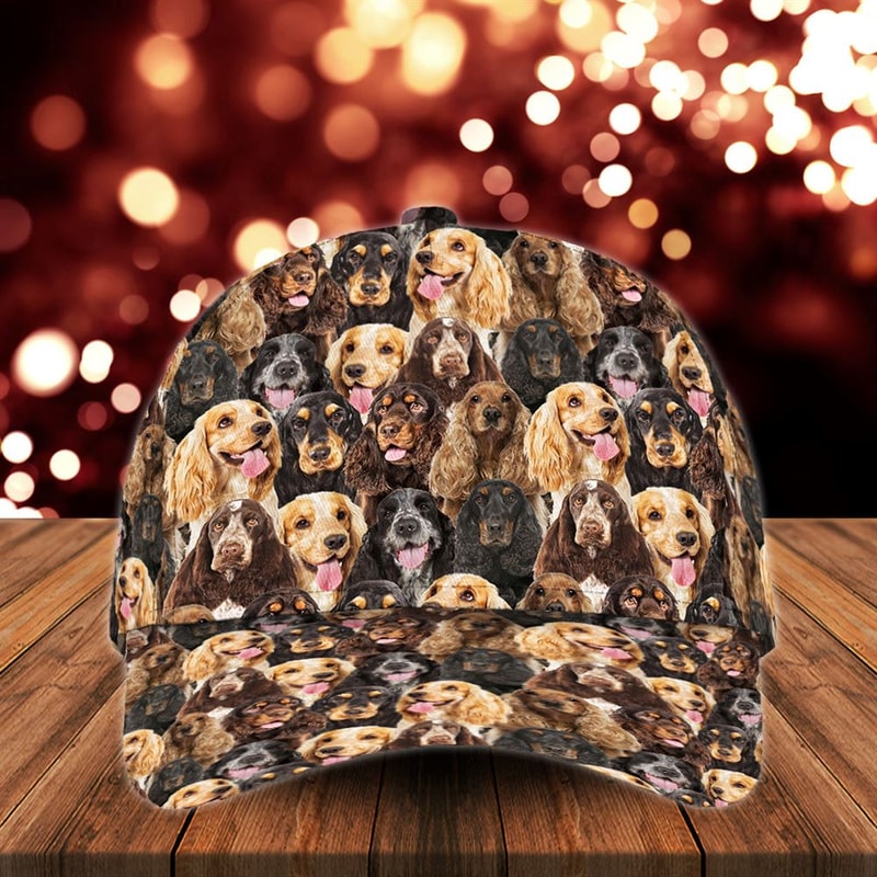 English Cocker Spaniel Cap - Caps For Dog Lovers - Dog Hats Gifts For Relatives 1.jpg