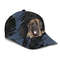 English Mastiff Jean Background Custom Name & Photo Dog Cap - Classic Baseball Cap All Over Print - Gift For Dog Lovers 2.jpg