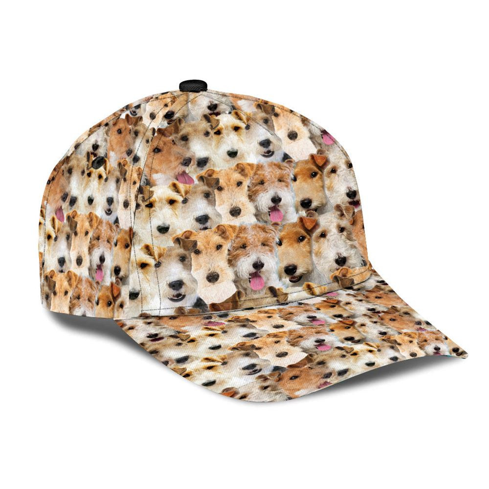 Fox Terrier Cap - Caps For Dog Lovers - Dog Hats Gifts For Relatives 3.jpg