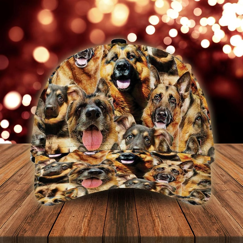 German Shepherd Cap - Caps For Dog Lovers - Dog Hats Gifts For Relatives 1.jpg