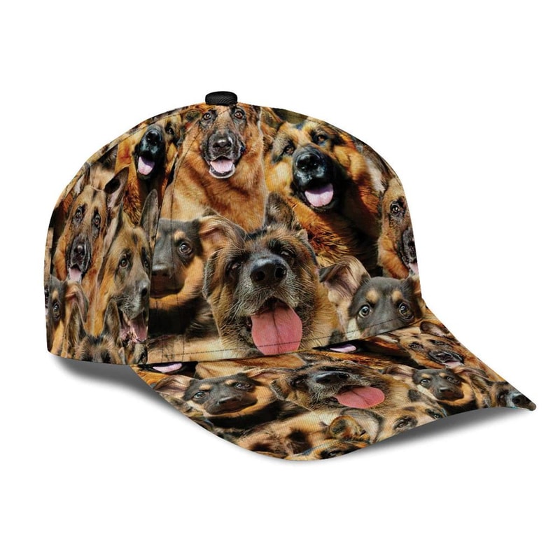 German Shepherd Cap - Caps For Dog Lovers - Dog Hats Gifts For Relatives 2.jpg