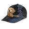 Golden Retriever Jean Background Custom Name & Photo Dog Cap - Classic Baseball Cap All Over Print - Gift For Dog Lovers 3.jpg
