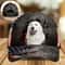 Great Pyrenees On The American Flag Cap Custom Photo - Hats For Walking With Pets - Gifts Dog Caps For Friends 1.jpg